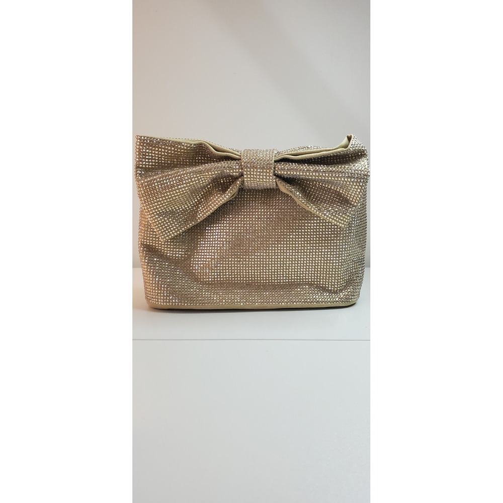 Rhinestone Bow Clutch Hobo Bag for Women Evening Handbag‎